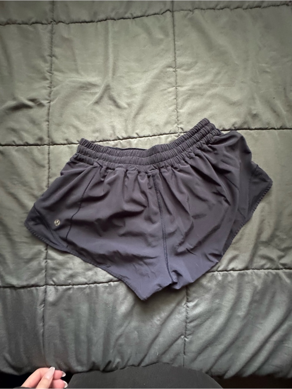 Lululemon Women’s Black Athletic Shorts - Lightweight Running Shorts